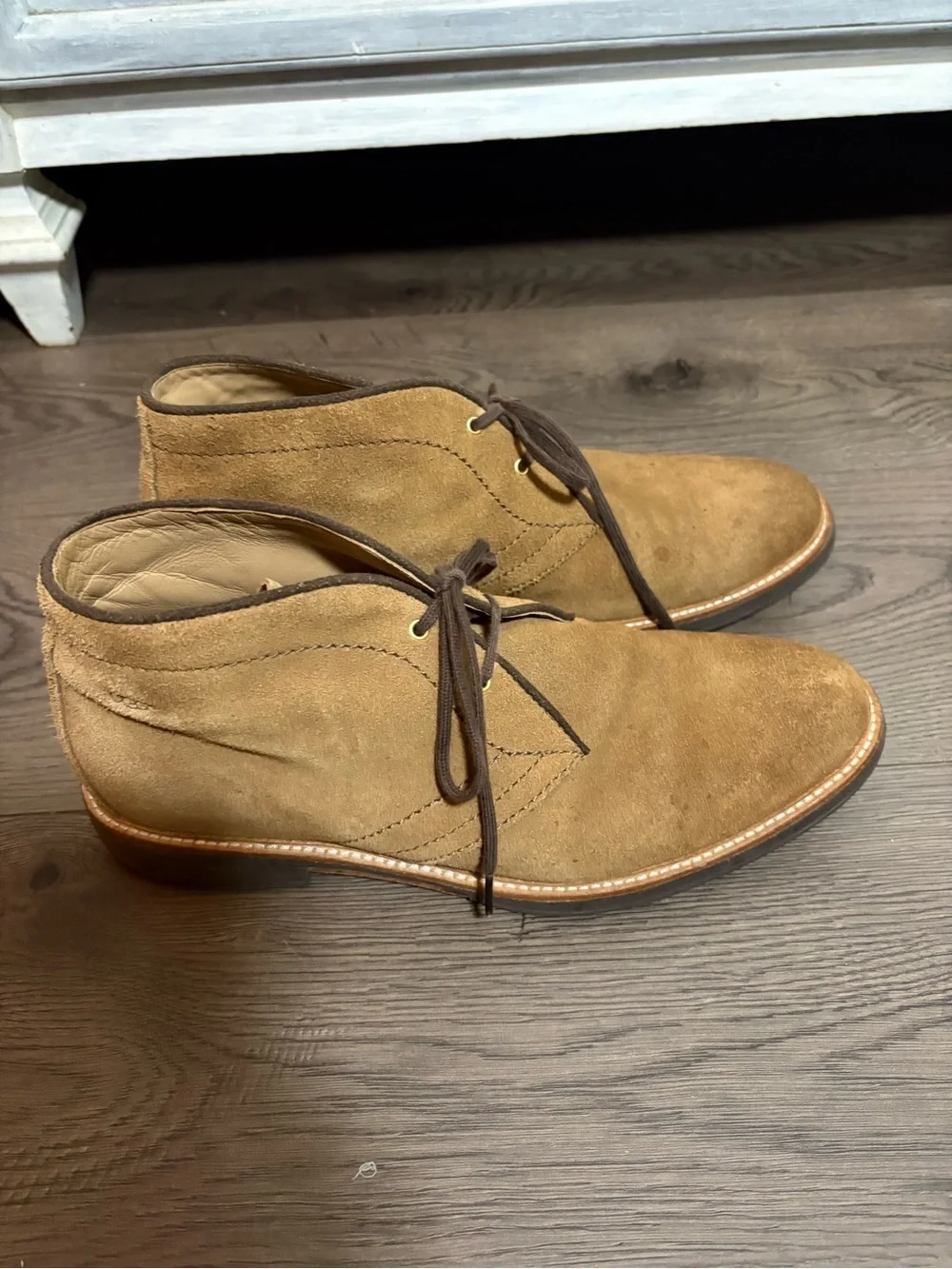 Men’s UGG Dagmann Chukka Boots Brown Suede Preppy Office Everyday Comfort